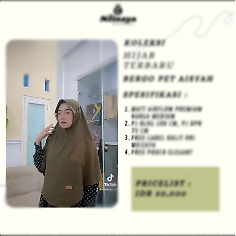 BERGO PET AISYAH BY MEIZAYA