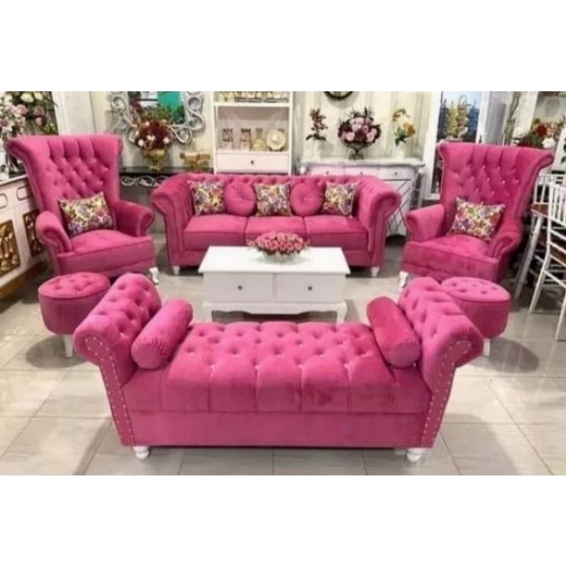 sofa 311 Plus Puff + meja Type rembulan