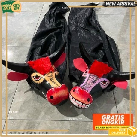 NRG Mainan anak ️ Barongan Bantengan - Mainan Anak Banteng Bantengan kuda lumping - Mainan tradision