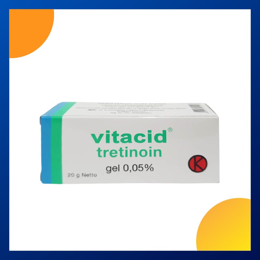 VITACID 0.05% GEL 1 TUBE @ 20 G