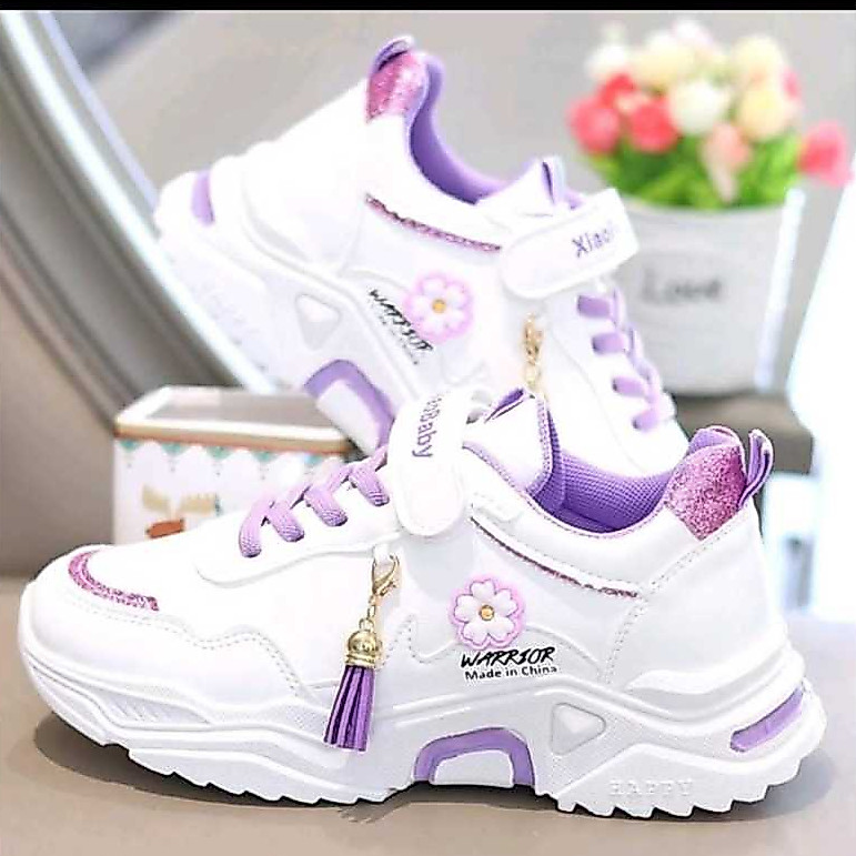 MCR SHOES Sepatu sneakers korea anak perempuan kekinian wr01