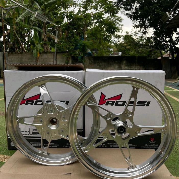 Velg Racing Vrossi Capella Bintang Laut Ring 14x185/215 - Scoopy, Crome
