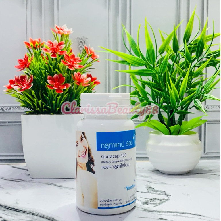 TERMURAH GLUTACAP 500mg PEMUTIH SELURUH BADAN / SUPLEMEN PEMUTIH ORIGINAL THAILAND