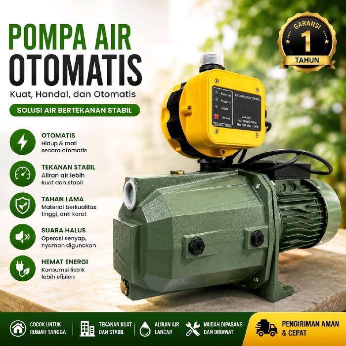 POMPA AIR DAB GARANSI SEMI JET PUMP JET-100 BIT ORIGINAL - Manual