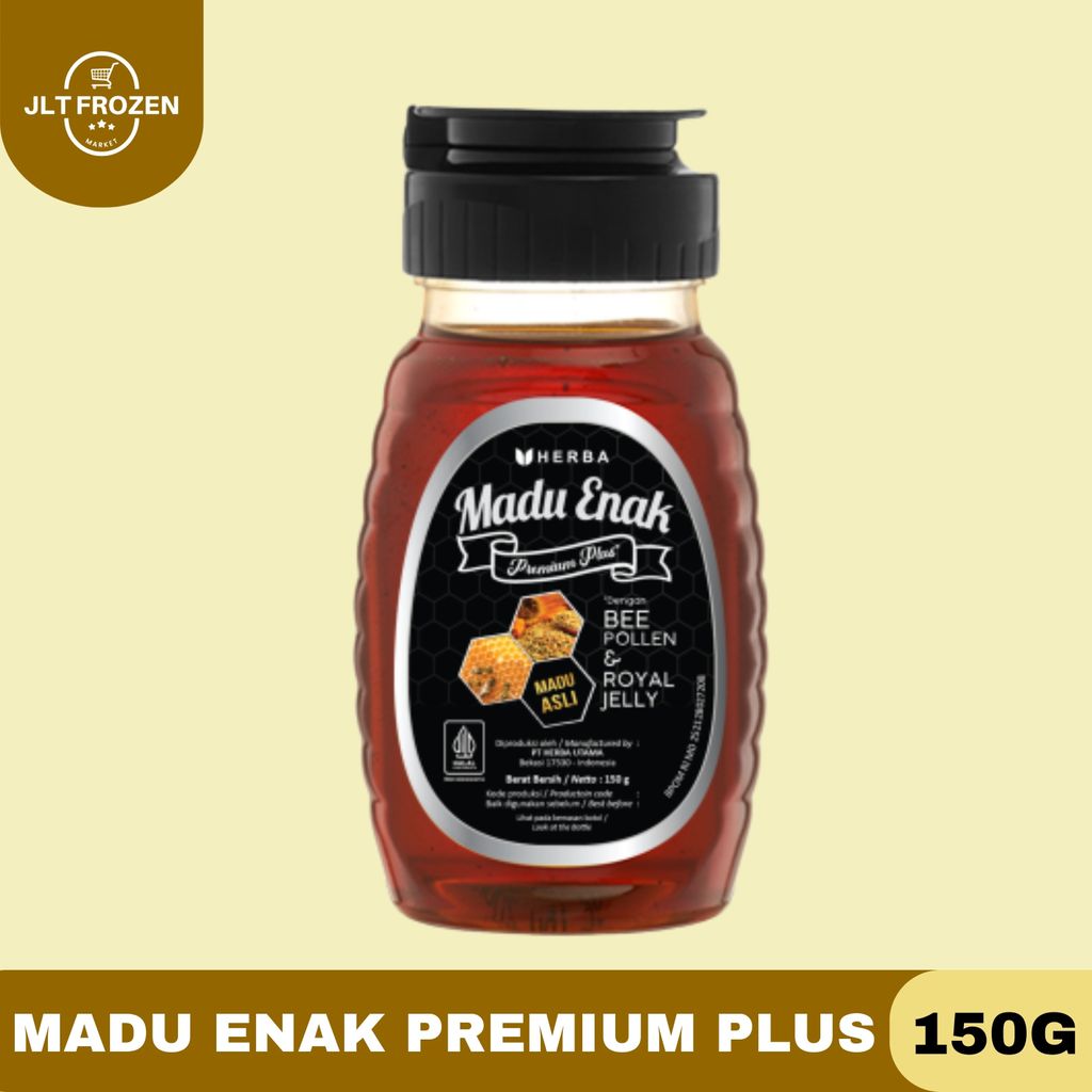 Madu Enak Premium Plus / 150g / Madu Premium / Madu / Madu Sehat / Premium Honey / Madu Botol
