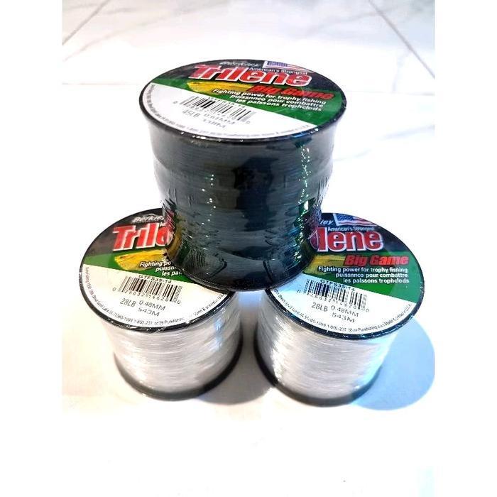 Promo Senar Pancing TRILENE BIG GAME Made In USA Lure - Putih Clear, 7 Lb Terlaris