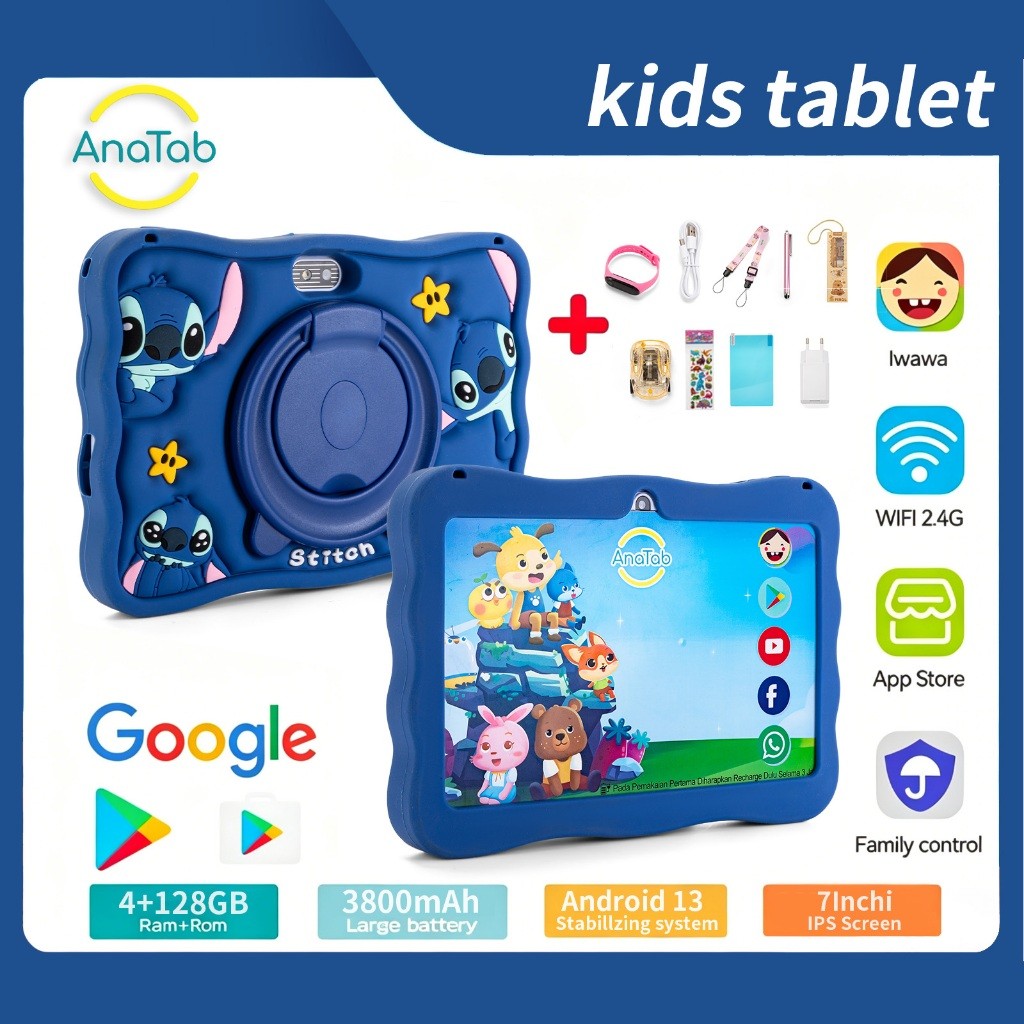 Anatab Tablet /Antiradiasi Anak S12/Tablet Belajar Anak/Tablet Android Anak /Tablet Study anak