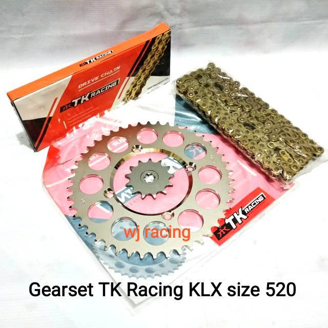 Gear Set TK racing KLX 150 size 520