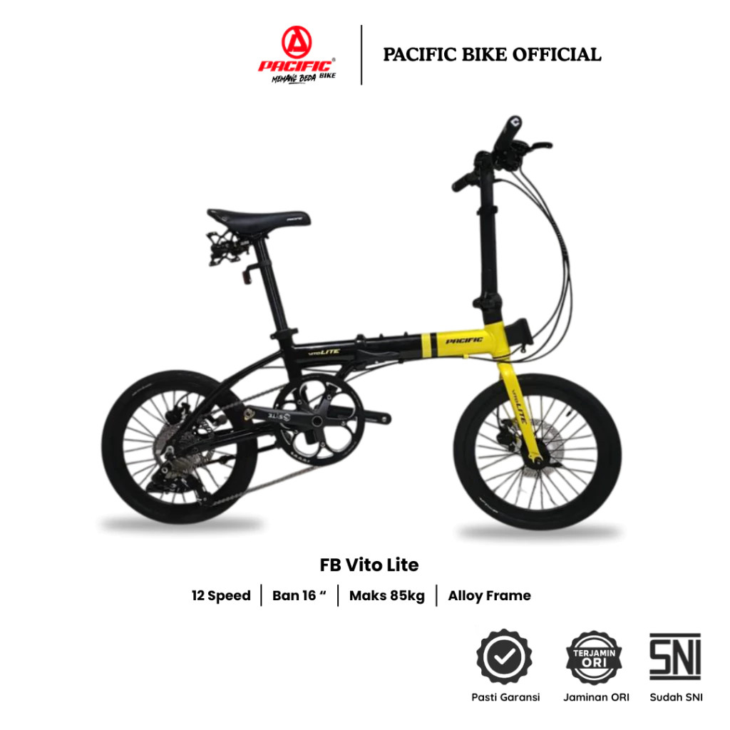 SEPEDA LIPAT 16" PACIFIC VITO LITE