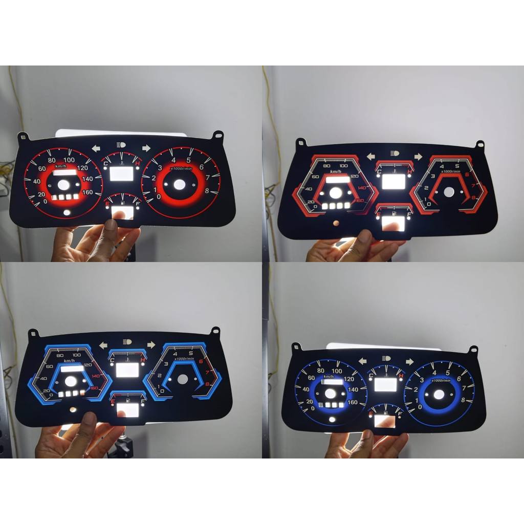 Speedometer escudo/vitara/sidekick papan panel spedometer variasi
