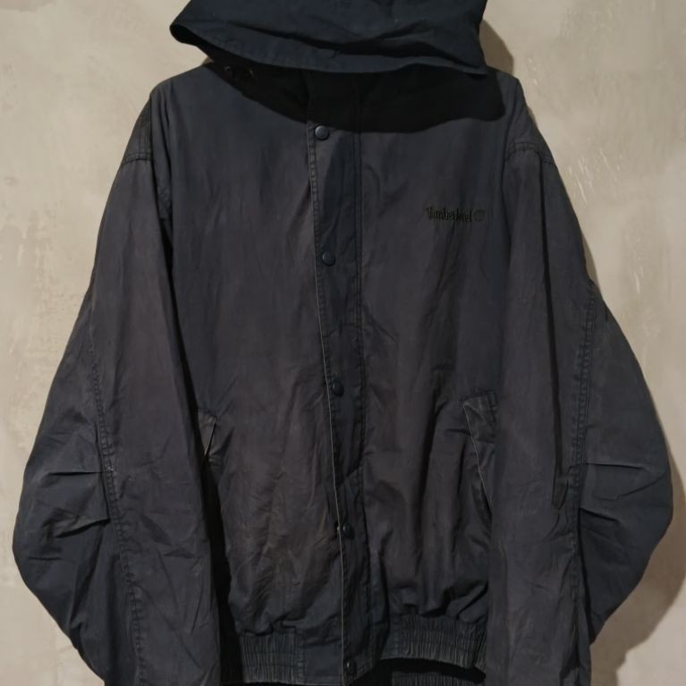 Jaket Vintage Timberland Weathergear Outdoor sz XL Navy