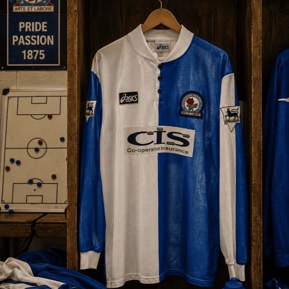 Blackburn Rovers Home 1996/1997 Long Sleeve, Blackburn 96/97 LS