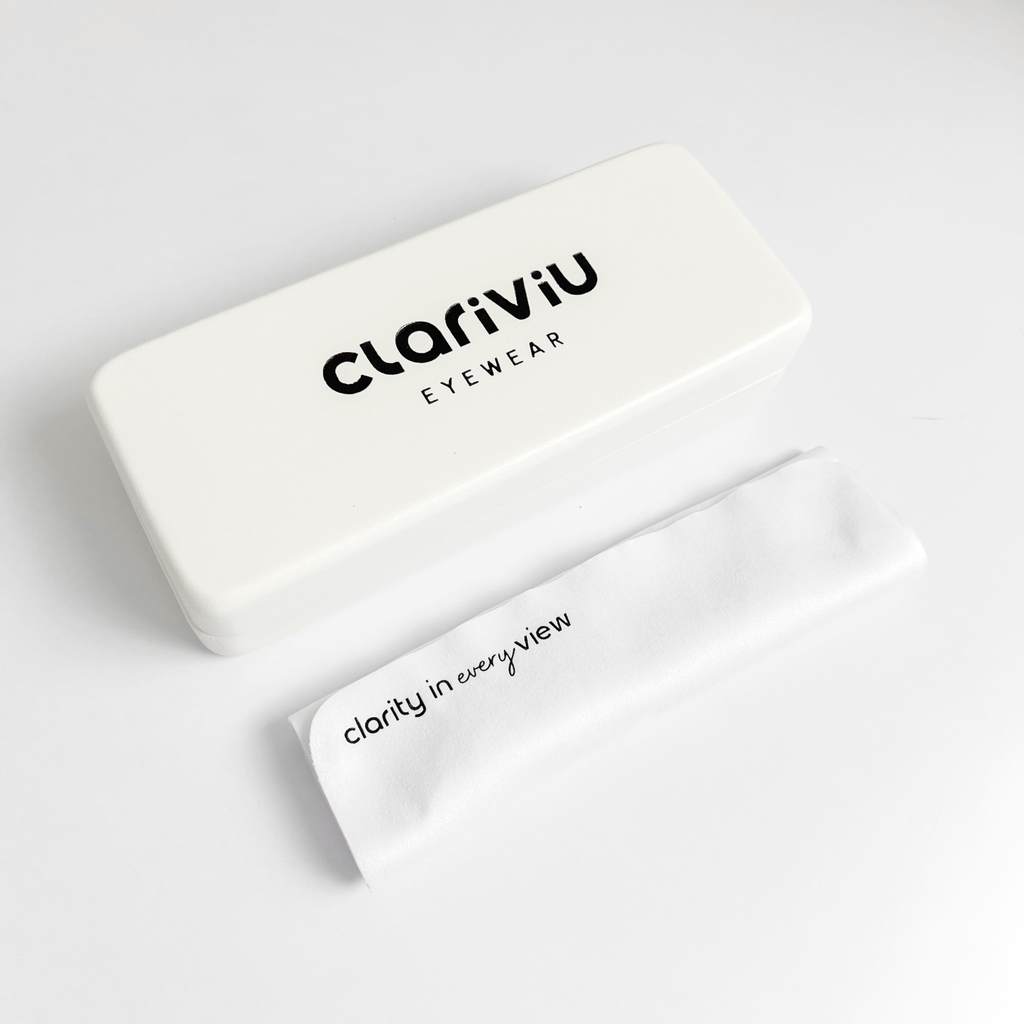 CLARIVIU Premium Kotak Kacamata / Box Kacamata Premium Tambahan