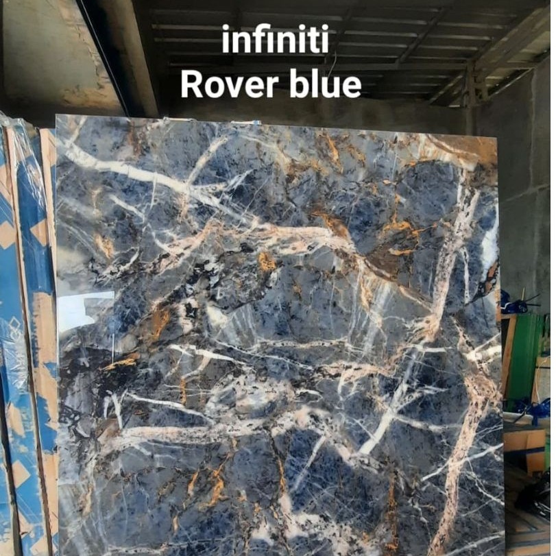 infiniti Granite Rover blue glosy 60x60