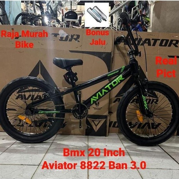 Sepeda Anak BMX Aviator 8822 20 Inch Ban Jumbo Sepeda BMX Aviator Ban Jumbo