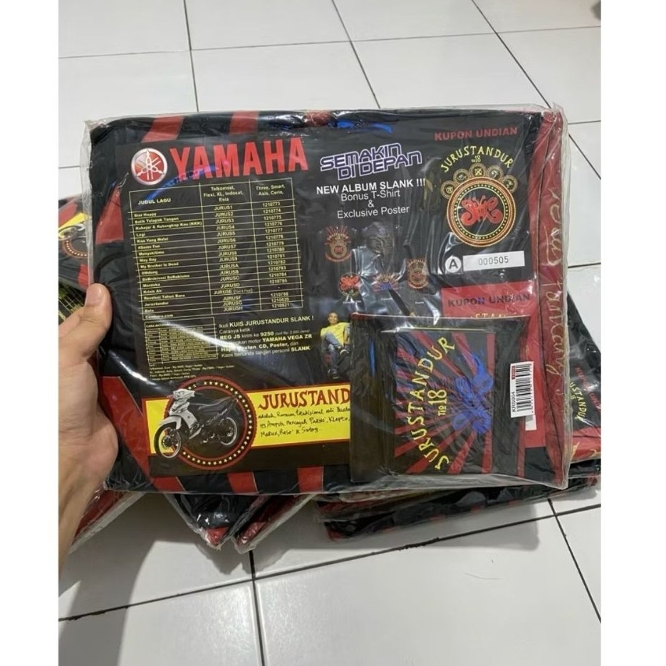Kaset Slank Album Jurus Tandur NOS ada kaosnya