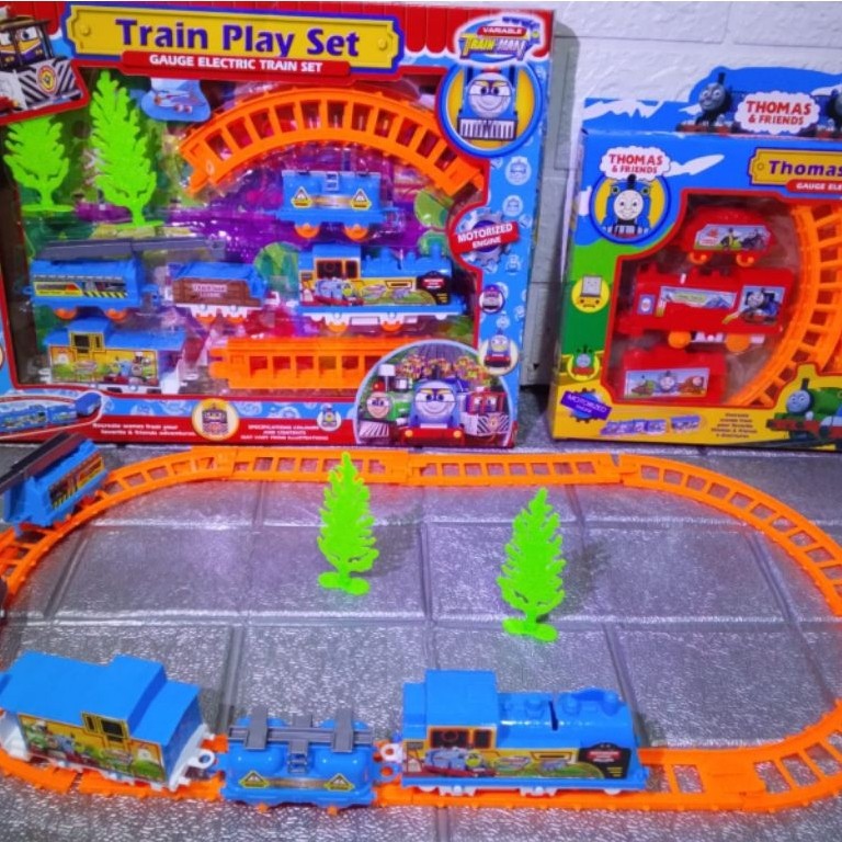 MAINAN ikokMURAH....MAINAN ANAK2 KERETA API PAKE REL...KEPALA THOOMMAS