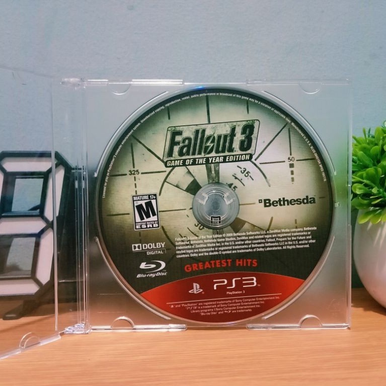 Disk Game PS3 Original Fallout 3