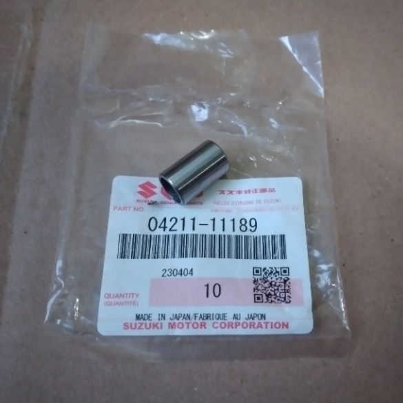 PIN DOWEL PIN BOSH BLOK SEHER SUZUKI SATRIA 2TAK HIU LUMBA ORIGINAL SGP 04211-11189