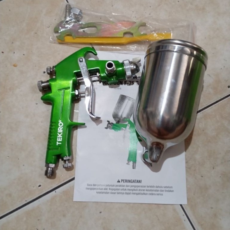 Tekiro Spray Gun F75G speed duco Cat minyak dan air Japan tekiro