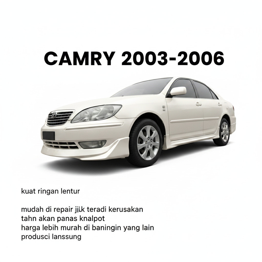 bodykit camry 2003 2004 2005 2006 BODIKIT TOYOTA CAMRY