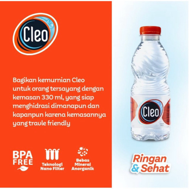 Cleo 330ml - 1 BOTOL