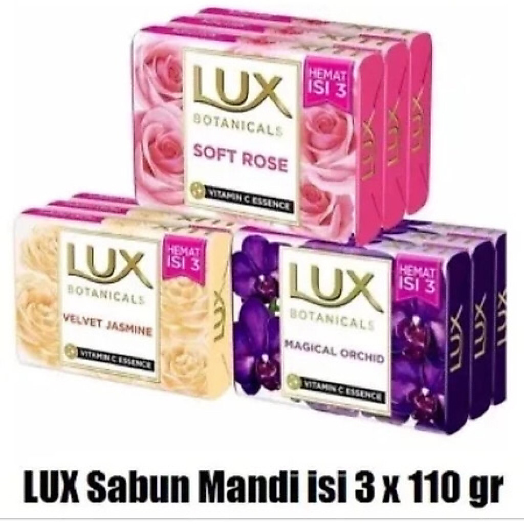 LUX SABUN BATANG (3x100Gr)