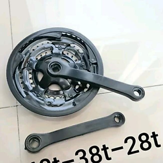 Crank 3 Susun Rotel Triple Sepeda Model As Bb Kotak Mtb Crank Sepeda Federal Trex Triple