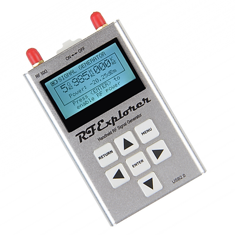 RF Explorer Signal Generator Combo Wireless 100Khz-6GHz Analyzer High Accuracy RF Signal Generator