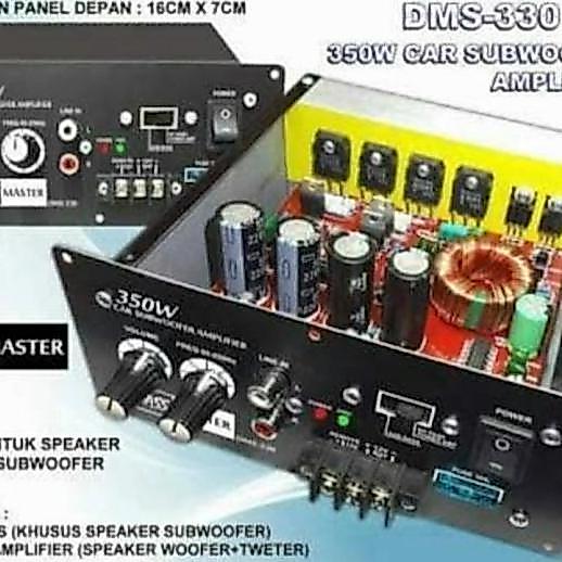 Power Kit bass Monoblock Bass Master DMS-330 350AWATT
