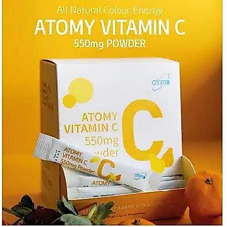 ATOMY COLOR FOOD VITAMIN C 1BOX ISI 90 SAC EXP TERBARU ORIGINAL READY
