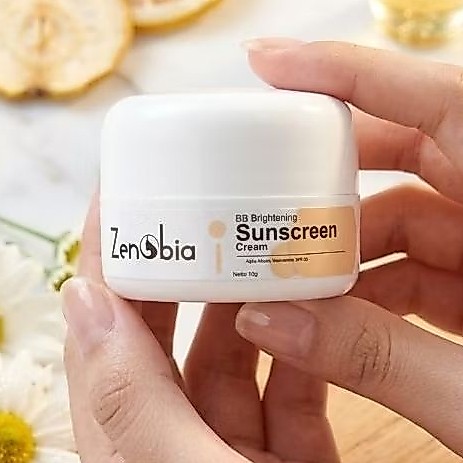 Zenobia Sunscreen brigthening/bb brigthening Cream SPF 35 - 10gr