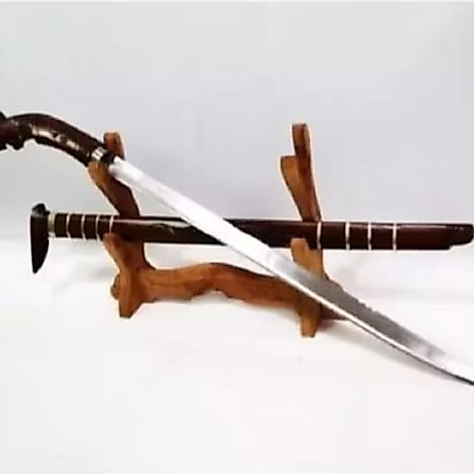 Golok Mandau Serbaguna Baja Per Asli Tajam, 40cm Fulltang