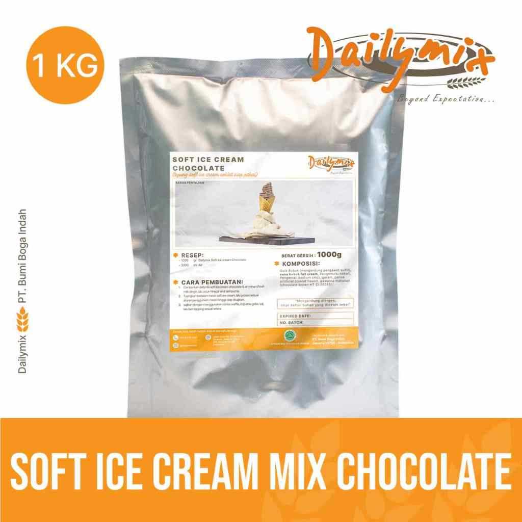 Pemix Soft Ice Cream Chocolate / Es Krim Coklat / Bubuk Ice Cream Rasa Coklat