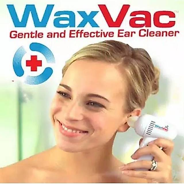 Waxvac Pembersih Telinga Elektrik Alat Kesehatan Telinga Korek