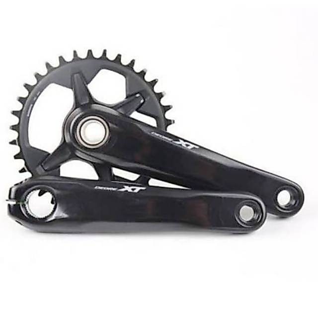SHIMANO XT FC-M8100-1 1x12 Speed 32T Crankset Tanpa BB Sepeda MTB M8120