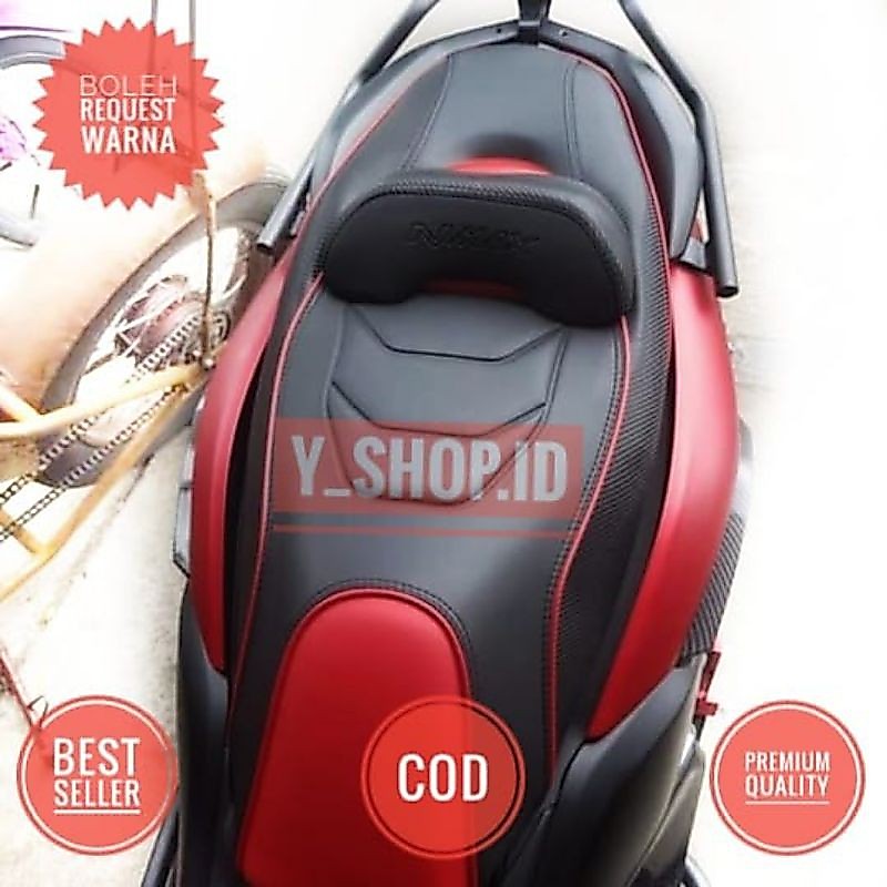 Sarung Kulit Jok Motor Model Eropa Nmax Turbo Nmax 2022 2023 MBtech Modif Terbaru