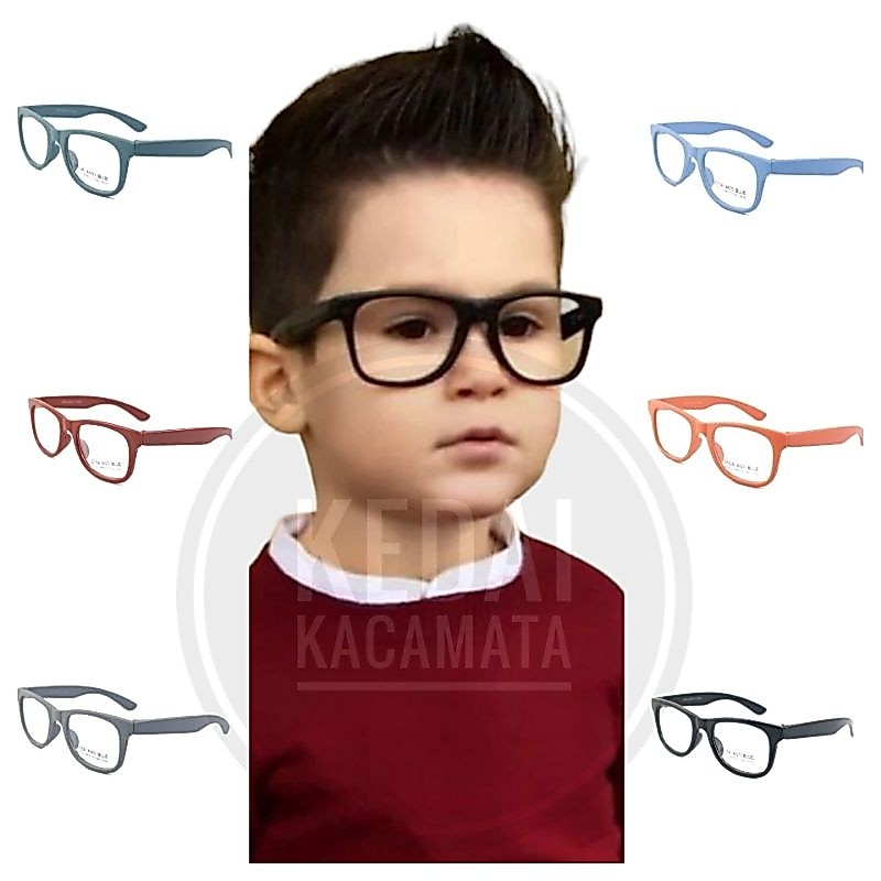 630 RADIASI ANAK/FRAME LENTUR KACAMATA ANAK LENSA RADIASI BLUE RAY / ORIGINAL / KACAMATA ANAK RADIAS