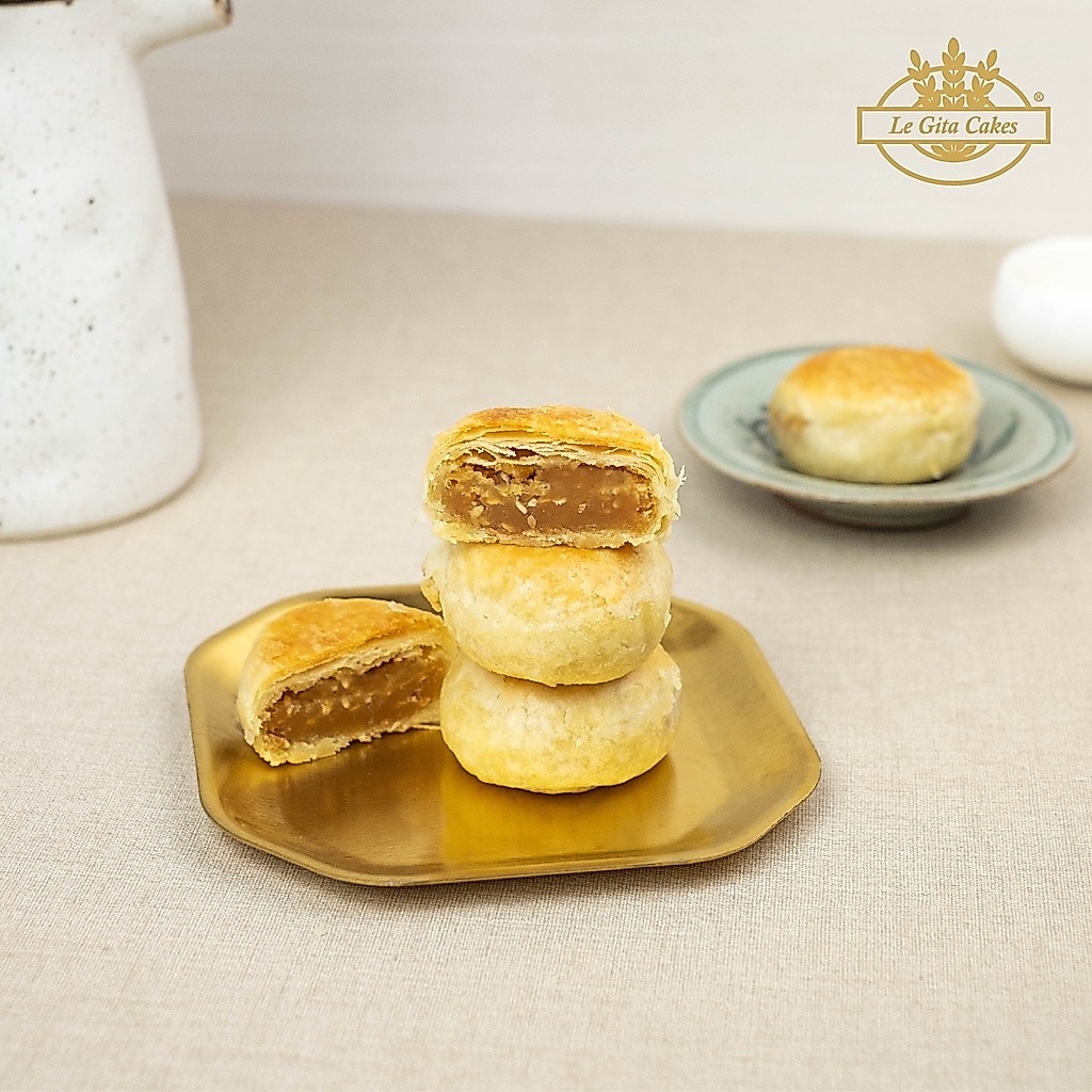 LeGita Cakes Pia Kacang Hijau Premium Khas Pontianak