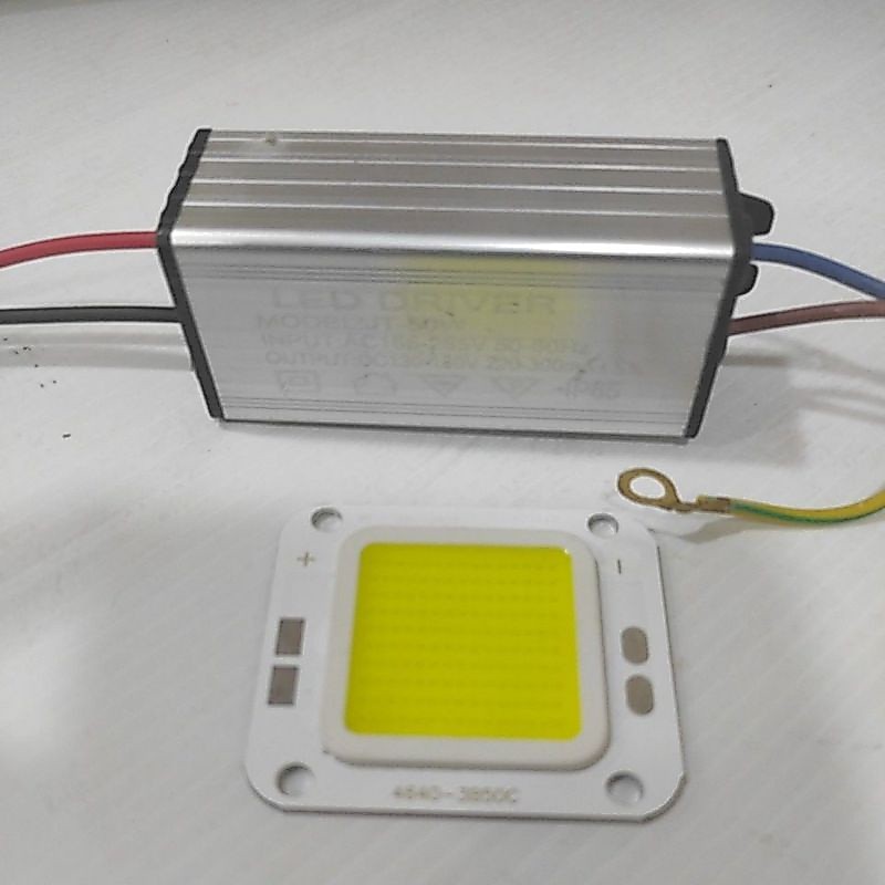 Led Driver + Chip Led 50W 50 Watt Set (GW)
