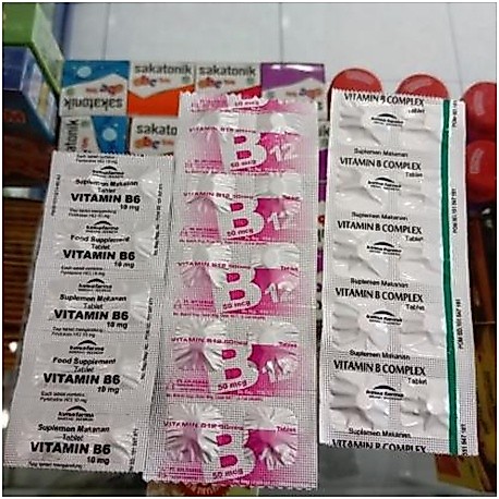 VITAMIN B6, VITAMIN B12, & VITAMIN B COMPLEX