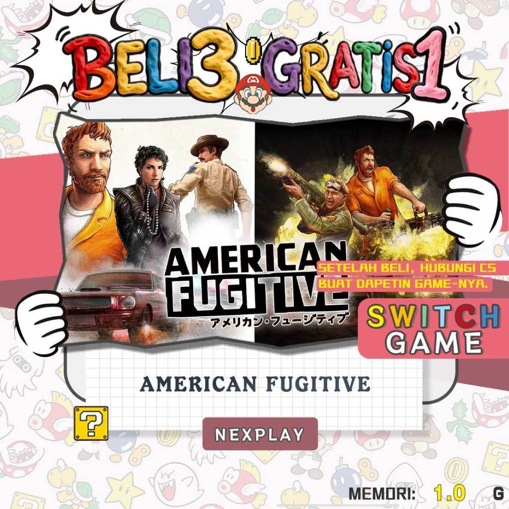 tendo Switch Digital Game BELI 3 GRATIS 1