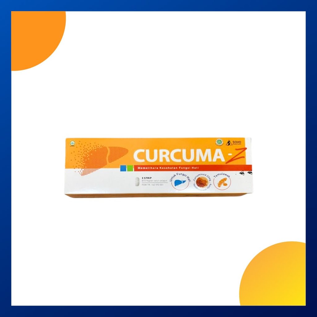 Curcuma-Z Box Isi 30 Tablet