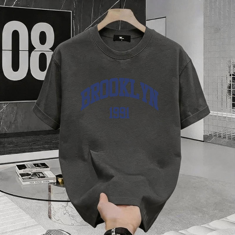 GG Baju Kaos Pria BROOKLYN 1991 Tshirt Oversize Atasan Street Retro Kaos Pria Wanita Kaos Distro Ori