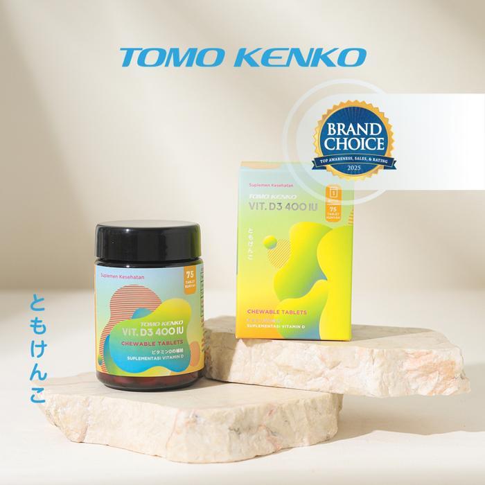 Tomo Kenko Vitamin D3 Chewable Tablet Kunyah