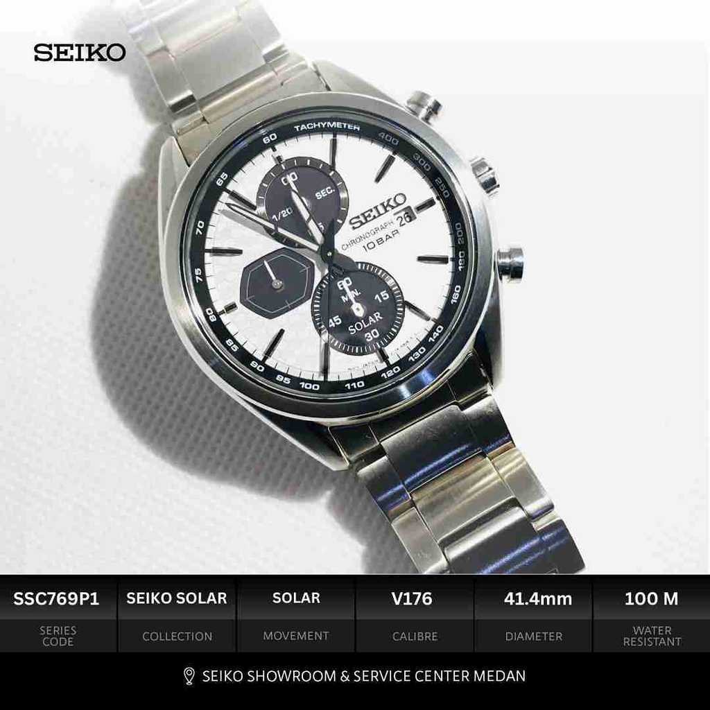 Seiko Showroom Medan - Seiko Solar SSC769P1 Chronograph