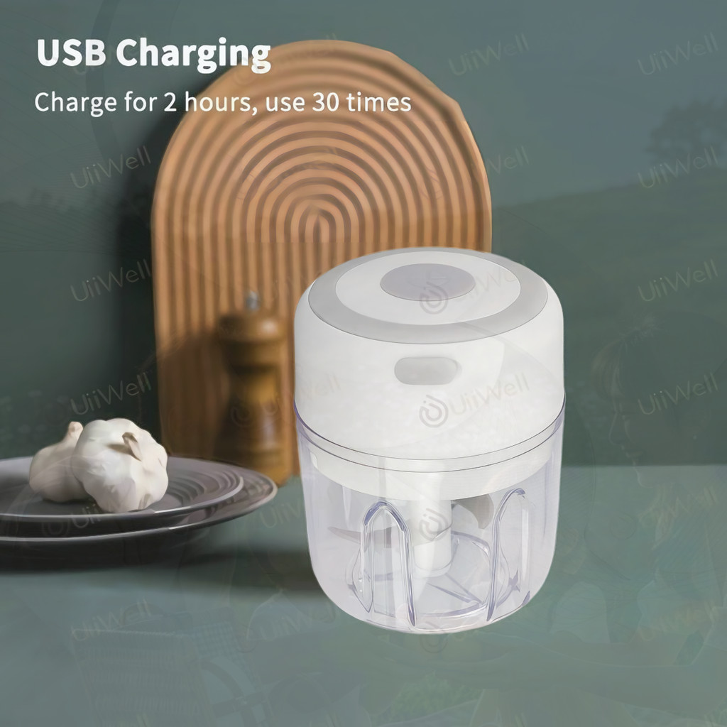 SAMONO Chopper 2L Stainless Multifungsi coper daging dan bumbu chopper daging dan bumbu coper bumbu 