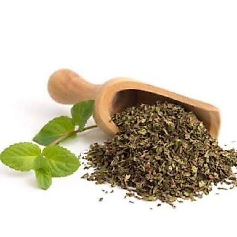 Daun Mint Kering 10gr - Daun Papermint Kering - Dried Mint Leaves