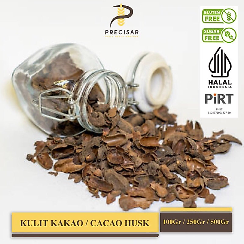 Kulit Kakao / Cacao Husk / Cacao Shells - Natural | Organic | Gluten Free | Sugar Free | NON-GMO
