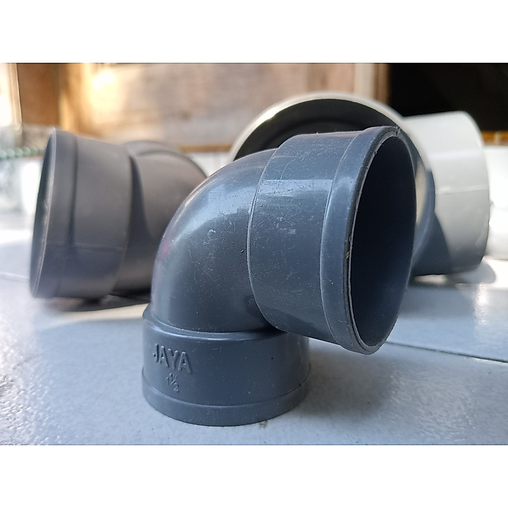 Knee Elbow Bengkok pipa paralon 3inch/dim JAYA